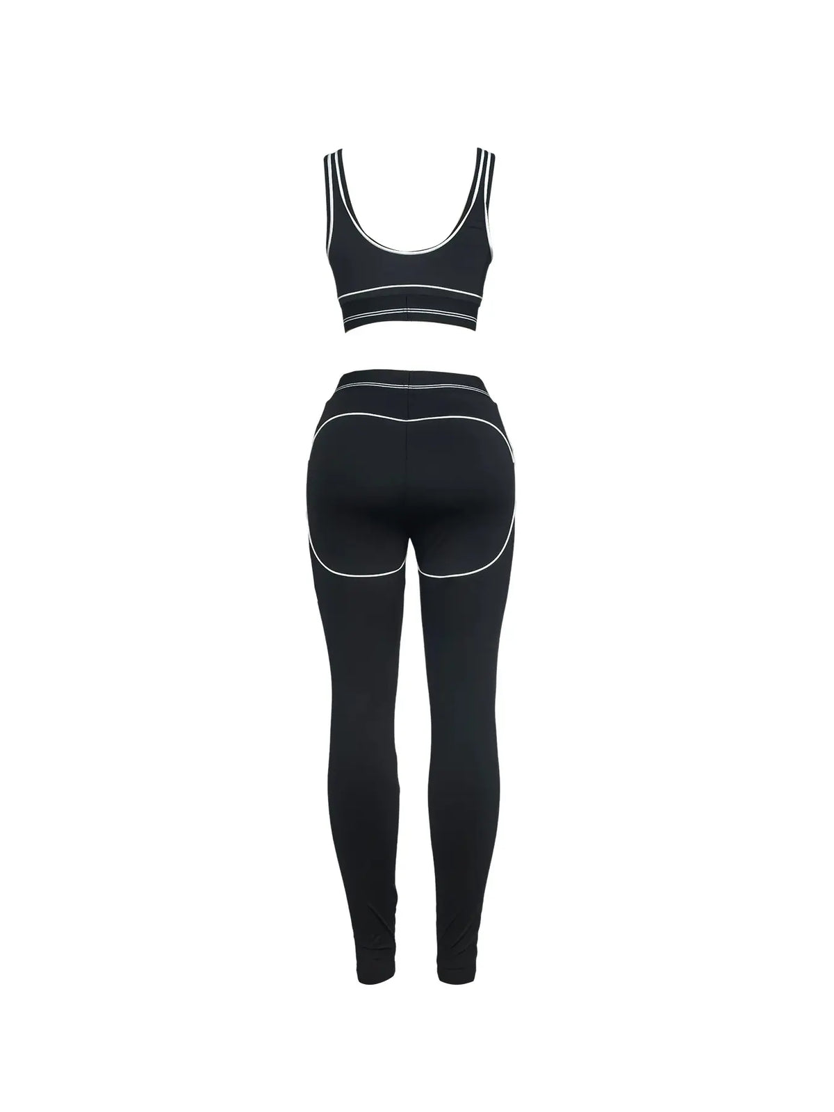 Ensemble Débardeur et Pantalon de Sport – Tenue Ajustée Activewear