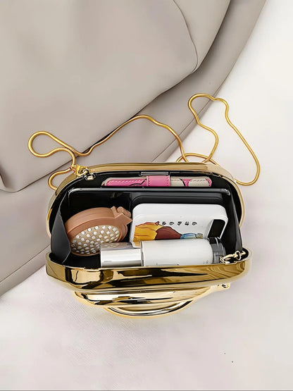 Pochette de soirée à chaîne – Manon Bordeaux
