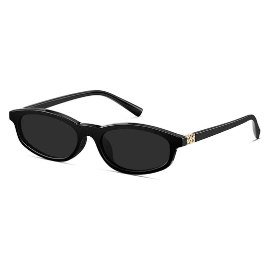 Lunettes de Soleil Œil de Chat Ovales Polarisées pour Femme