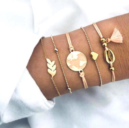 Lot de 5 Bracelets Premium Uniques