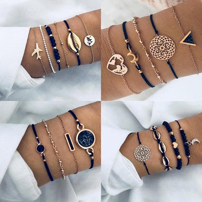 Lot de 5 Bracelets Premium Uniques